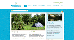 Desktop Screenshot of anna-fleuth.de